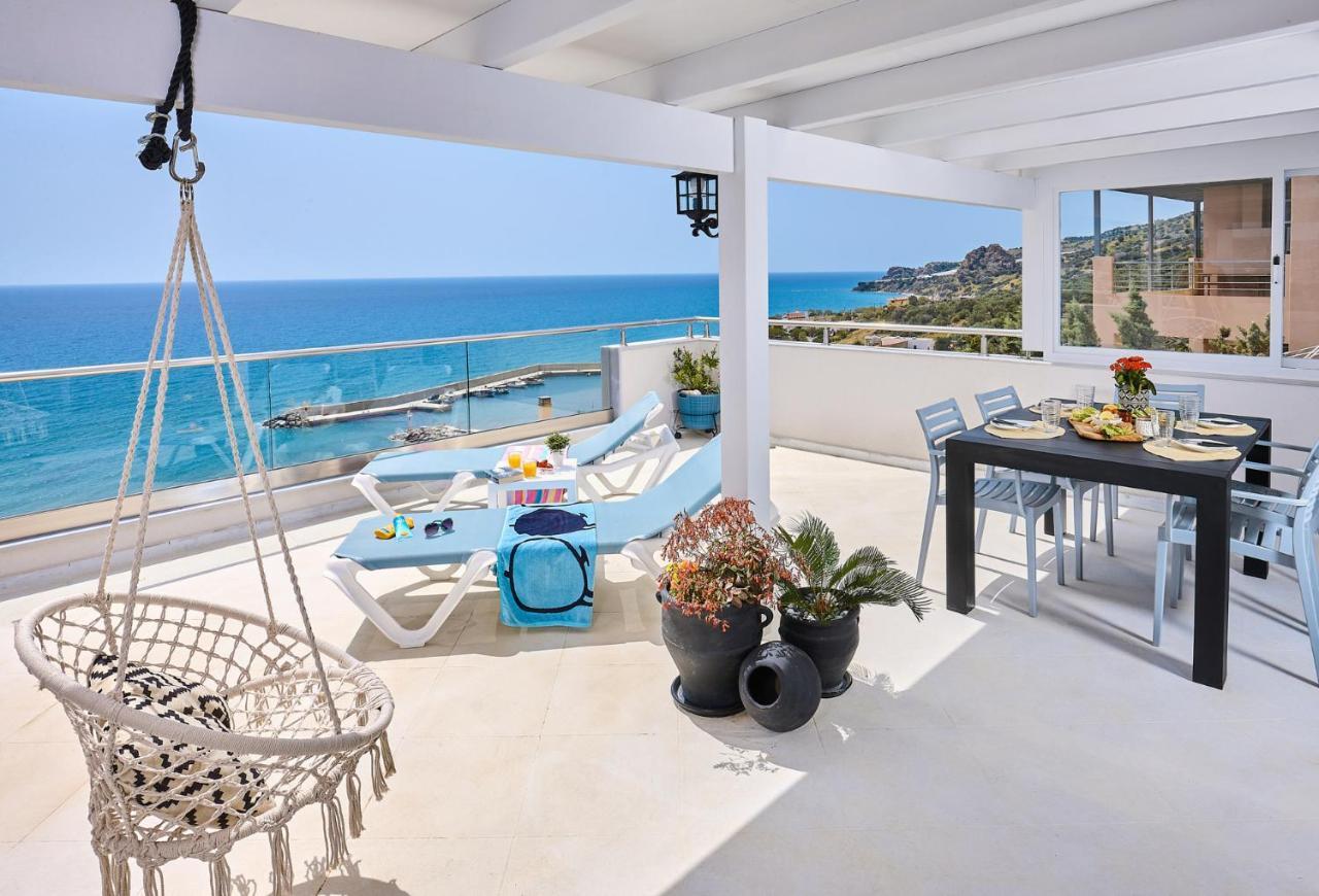 克拉托坎波斯Breathtaking Sea View Flat In South Crete公寓 外观 照片