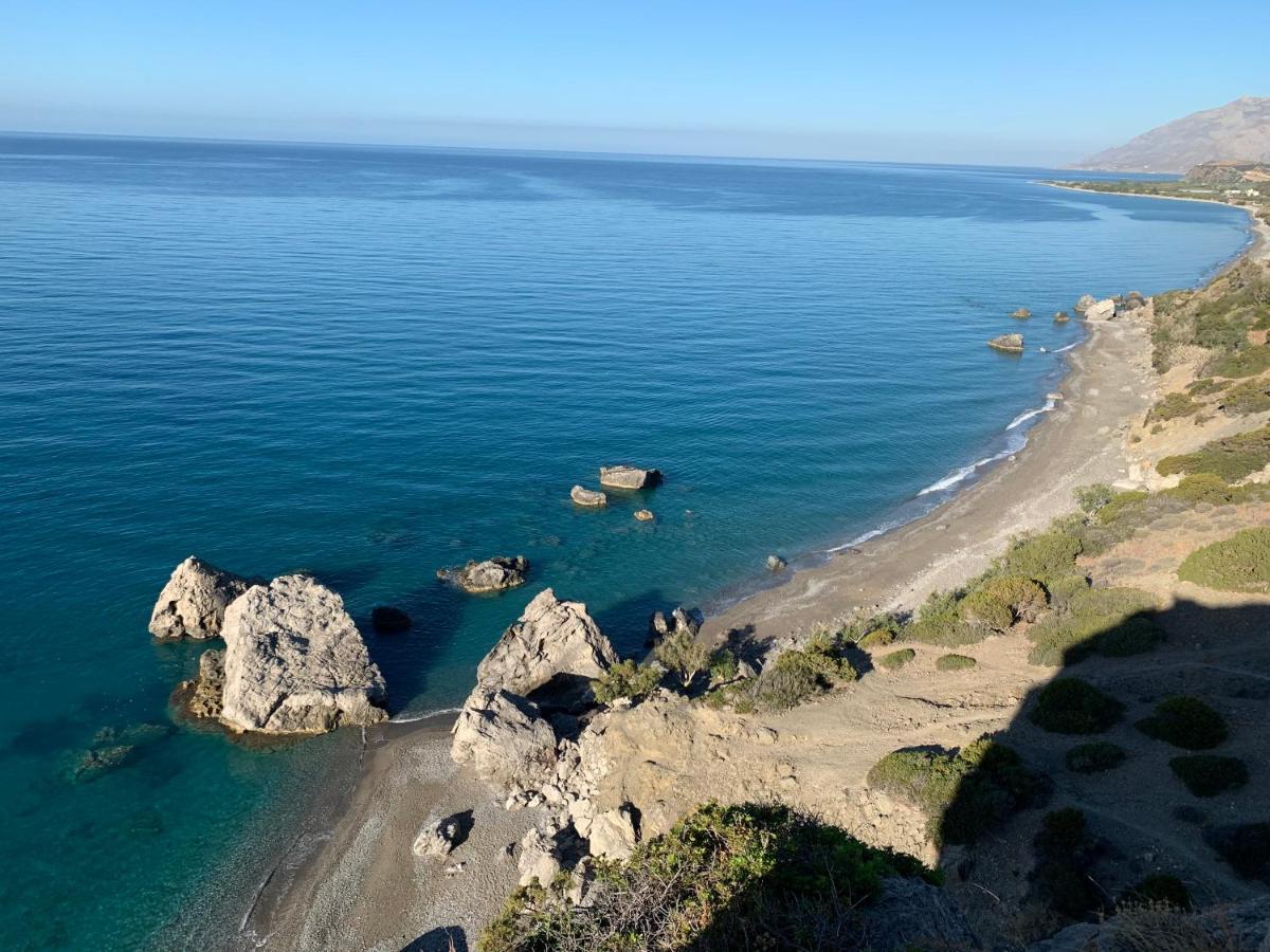 克拉托坎波斯Breathtaking Sea View Flat In South Crete公寓 外观 照片